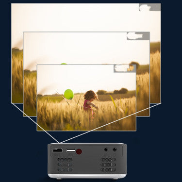 Mini Projector Home Portable 1080P HD Small Projector
