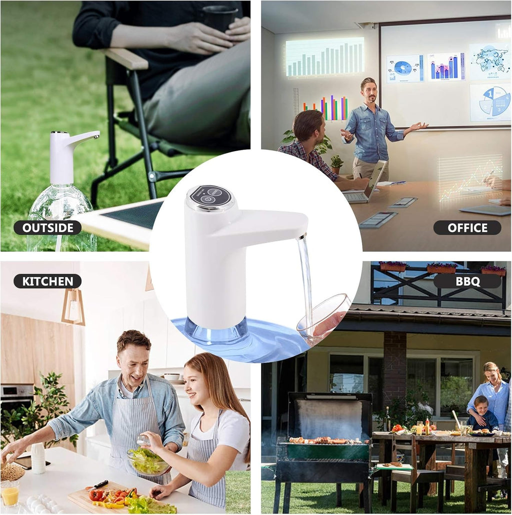 Touch Intelligent Electric Water Pump – Rechargeable Automatic Dispenser For Bottled Water