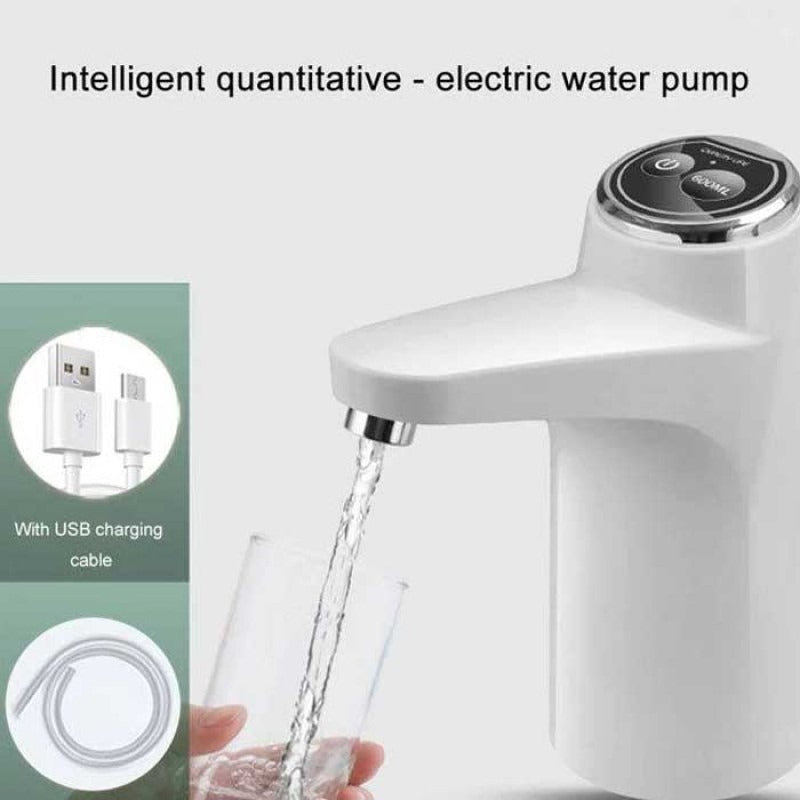 Touch Intelligent Electric Water Pump – Rechargeable Automatic Dispenser For Bottled Water