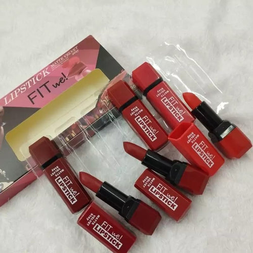 Fitme High Pigmented Velvet Matte Lipstick Set