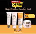 Haya Skincare Bundle – BB Cream, SPF 60+ Sunblock, Anti-Aging Cream & Beauty Cream