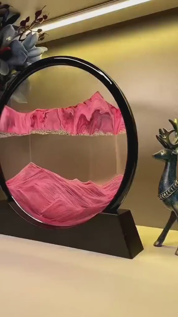 3D Moving Sand Art Lamp